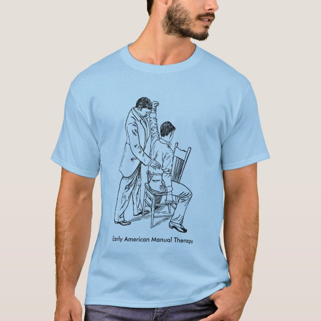 Traditionell Osteopathic behandlingT-tröja T-shirt (Framsida)