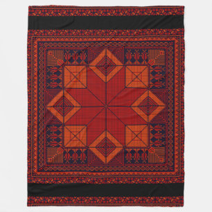 traditionell "Palestine Embroidery tatreez Mönster Fleecefilt