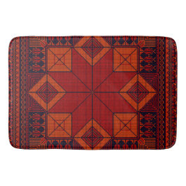 Traditionell palestinsk broderitatuering Mönster Badrumsmatta