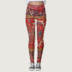 Traditionell persisk matta-design leggings
