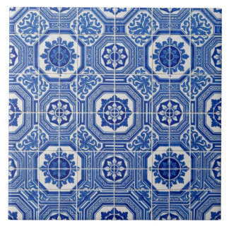 Traditionell portugisisk Azulejo Kakelplatta