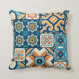 Traditionell portugisiska dekorativa färg til kudde