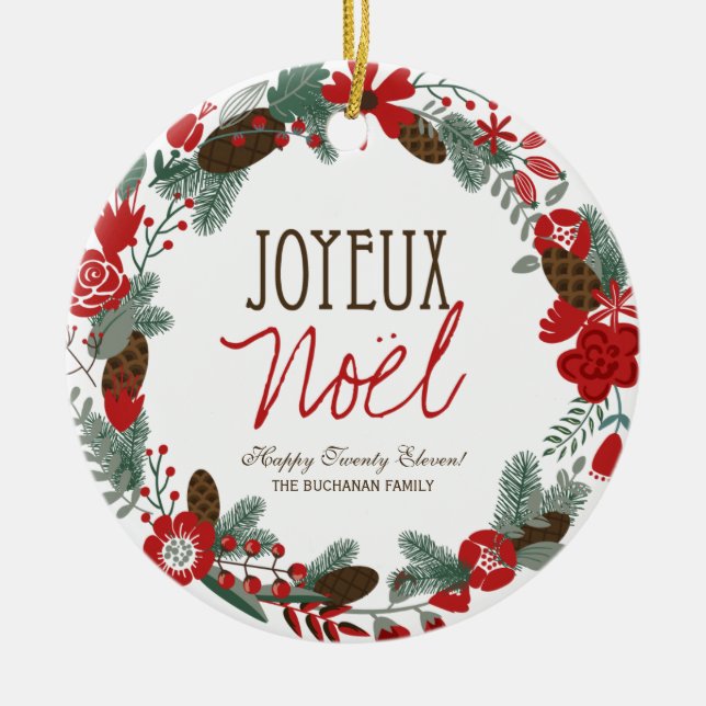 Traditionell prydnad för julkranfoto julgransprydnad keramik (Framsidan)