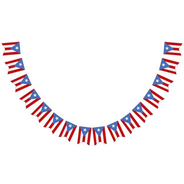 Traditionell Puertoricansk Flagga (Alla)