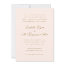 Traditionell  Rosa Elegant bröllop