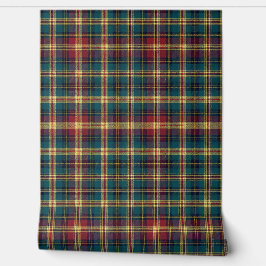 Traditionell Royal Scottish Tartan Randig Mönster