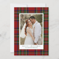 Traditionell Royal Stewart Tartan Plaid Foto