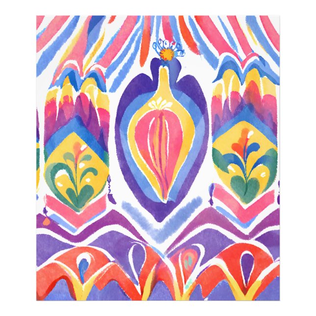 traditionell rumänsk dekant fototryck (Framsidan)