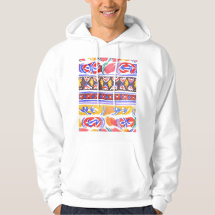 traditionell rumänsk dekant hoodie