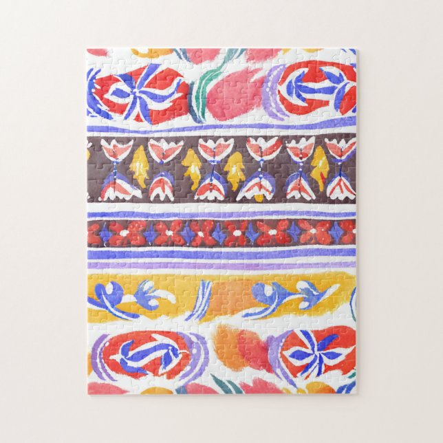 traditionell rumänsk dekant pussel (Vertikal)