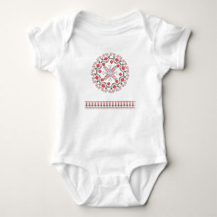 Traditionell rumänsk motivrumänien 1 för folk t shirt