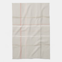 Traditionell Rutig Mysig Stuga Beige Guld Jul