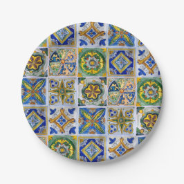 Traditionell siciliansk keramisk Tile mönster