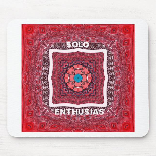Traditionell Sindhi Culture Ajrak Mönster Art Prin Musmatta (Framsidan)