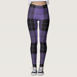 Traditionell skotsk Lila Tartan Play Leggings