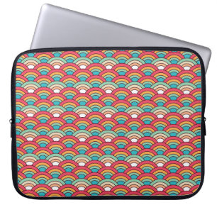 Traditionell, sömlös Elegant Mönster-design Laptop Fodral
