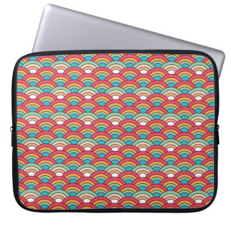 Traditionell, sömlös Elegant Mönster-design Laptop Fodral