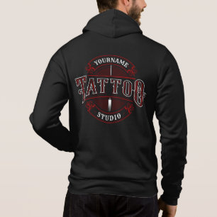 Traditionell Stil ADD NAMN Tattoo Studio Shop T Shirt