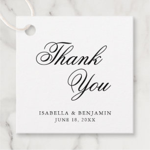 Traditionell svart och vit formgivning Elegant brö Gåvor Etiketter