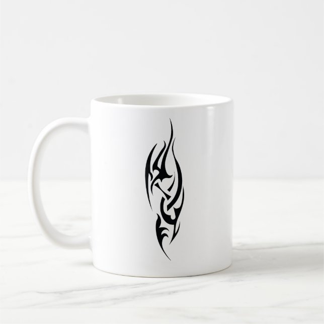 Traditionell tatuering inspirerad design kaffemugg (Vänster)