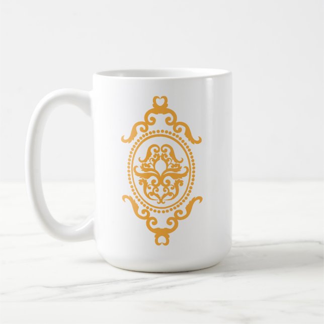 Traditionell tatueringskonst Inspirerad Design Kaffemugg (Vänster)