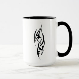 Traditionell tatueringskonst inspirerad design mugg