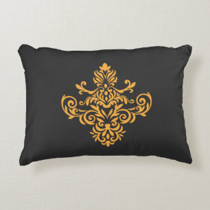 Traditionell tatueringskonst Inspirerad design Prydnadskudde