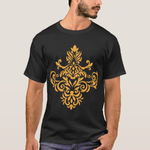 Traditionell tatueringskonst inspirerad design t shirt