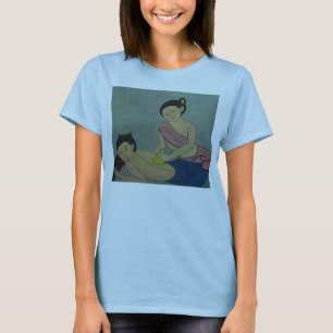 Traditionell thailändsk massage t-shirt