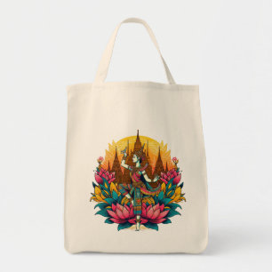 Traditionell thailändska dans, thailändska kulture tygkasse