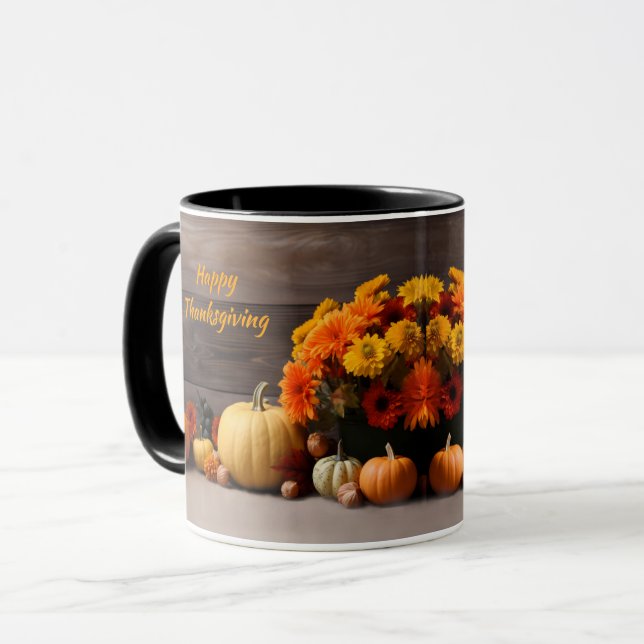 Traditionell Thanksgiving Mugg (Framsida vänster)