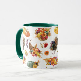 Traditionell Thanksgiving Mugg