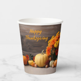 Traditionell Thanksgiving Pappra Kopp