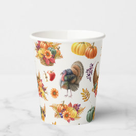 Traditionell Thanksgiving Pappra Kopp