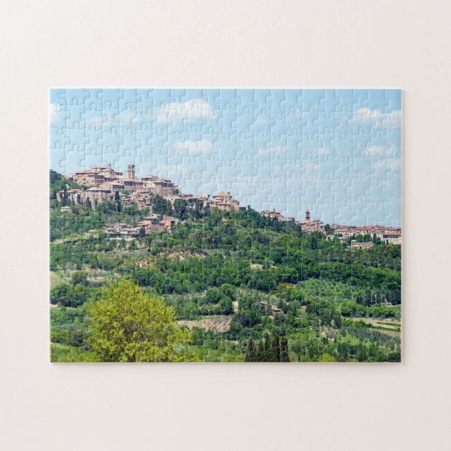 Traditionell traditionell by i Toscana - Italien Pussel (Horisontell)