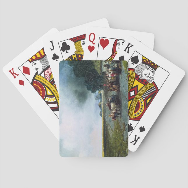 Traditionell ukrainsk Bröllop (Ukraina) (Giftermål Casinokort (Baksidan)