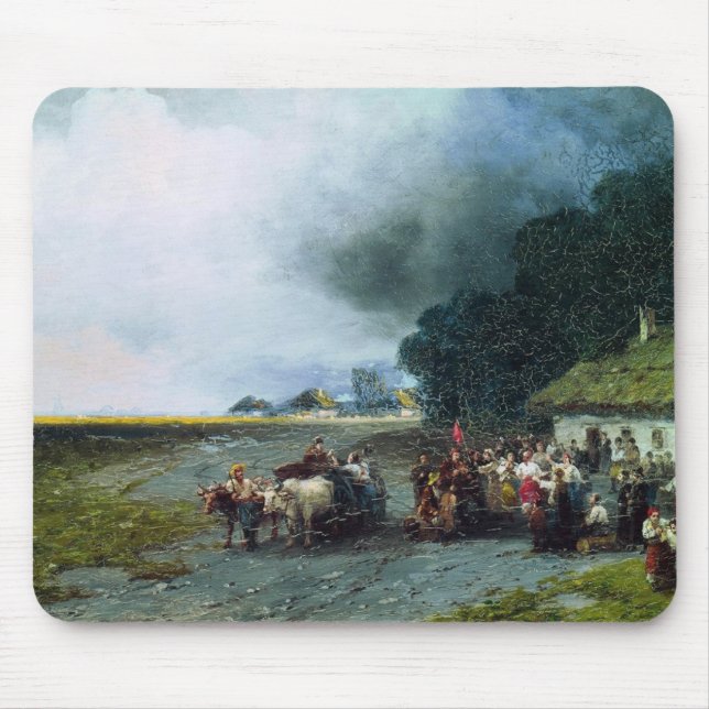 Traditionell ukrainsk Bröllop (Ukraina) (Giftermål Musmatta (Framsidan)