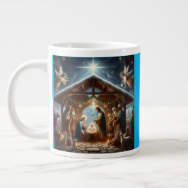 Traditionell uppfinningsscen jumbo mugg