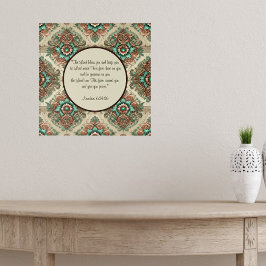 Traditionell välsignelse från finare poster