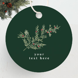 traditionell vattenfärgad blommigt, julmas, andedr gåvor etiketter