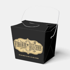 Traditionell ’VENOMUS ARACHNIDS’ Halloween Presentaskar