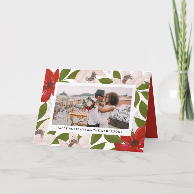 Traditionell vikad julhälsningskort helgkort (Framsida)