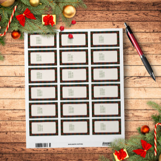 Traditionella Adressetiketter av Play/Tartan