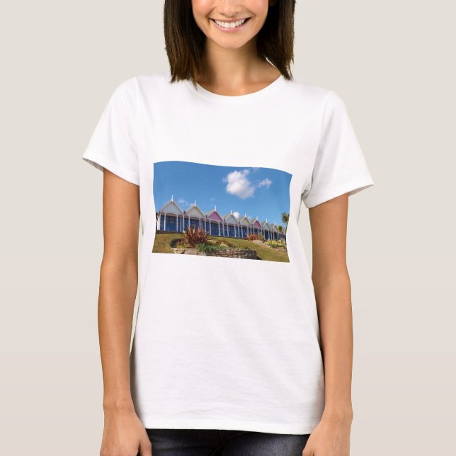 Traditionella brittiska strandstugor tee (Framsida)