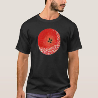 Traditionella japanska mönster Körsbärsblommor Par T Shirt