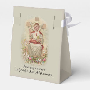 Traditionella Jesus för första nattvard barn Presentaskar