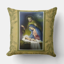 Traditionella katolska jungfruliga Mary, Joseph, Kudde