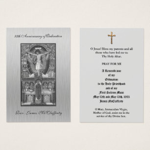 TRADITIONELLA KATOLSKE PRÄSTVIGNING HELIGA KORT