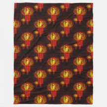 Traditionella kinesiska Lanternor - Sömlösa Mönste