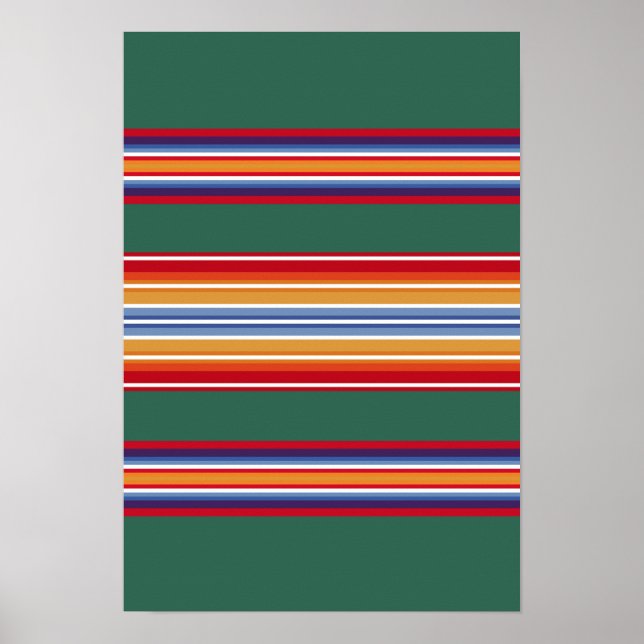 Traditionella motiv för textilier från indian poster (Framsidan)